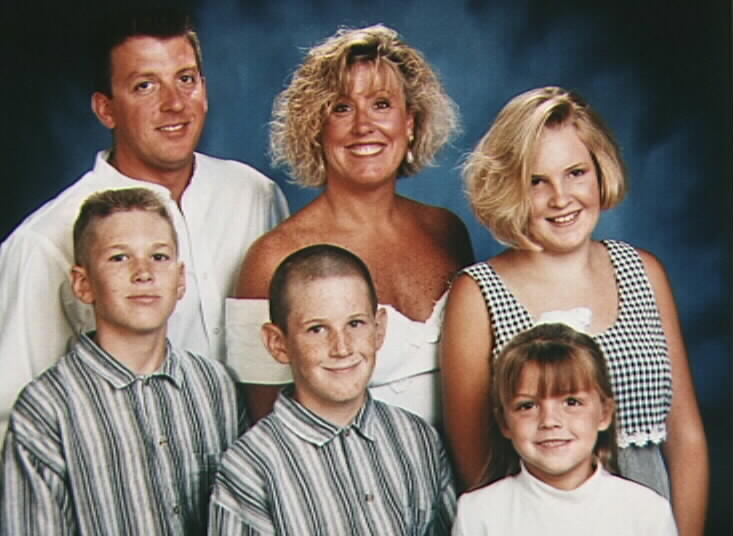 Chris Gracey and family: Lori, Nicole, Kyle, Michael, and Brittney